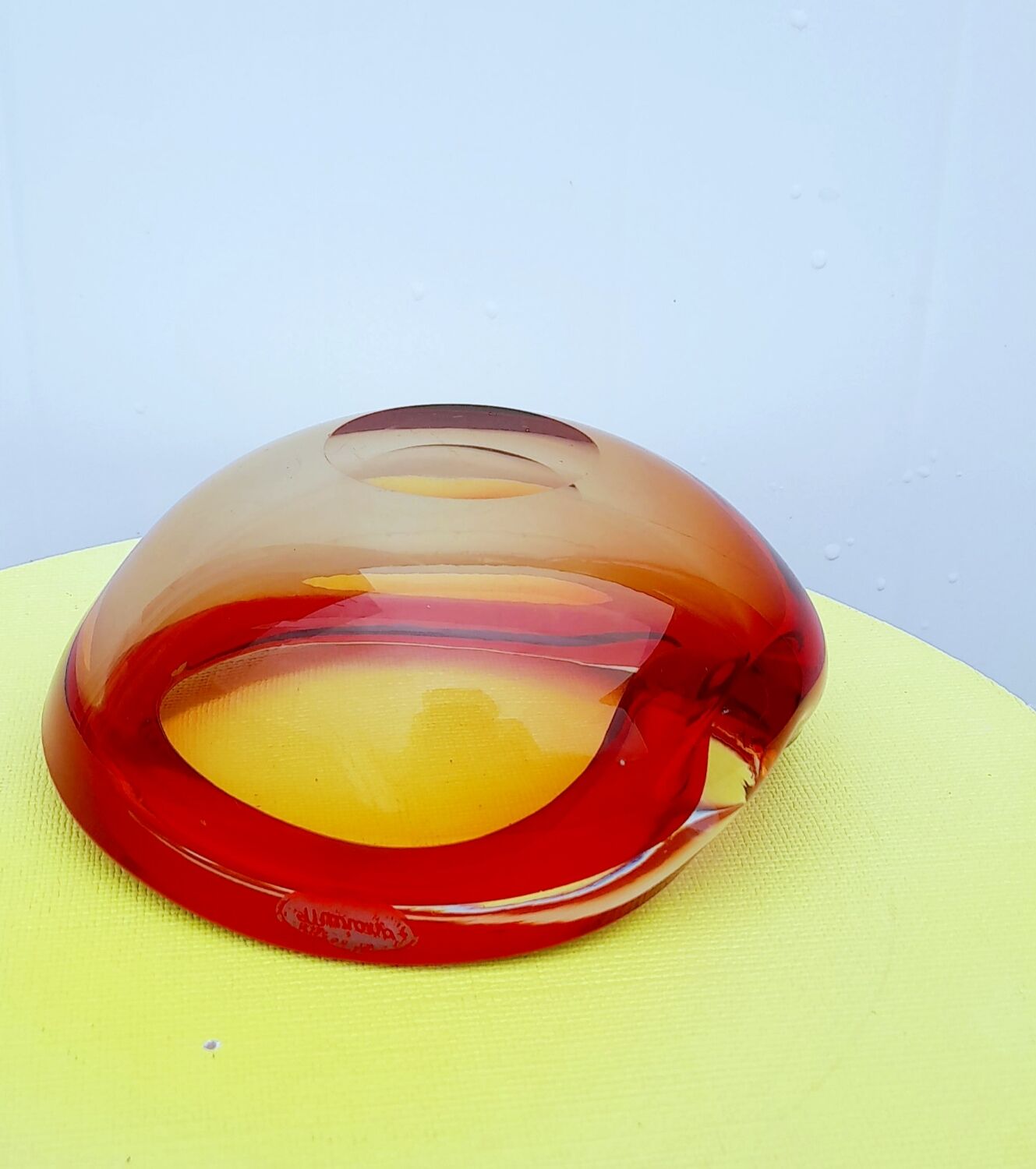 Flavio Poli ashtray for Seguso 60s