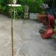 lampadaire liseuse bronze dore italie