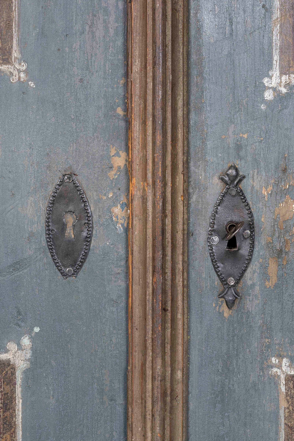 Painted German wardrobe