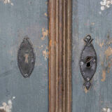 Painted German wardrobe