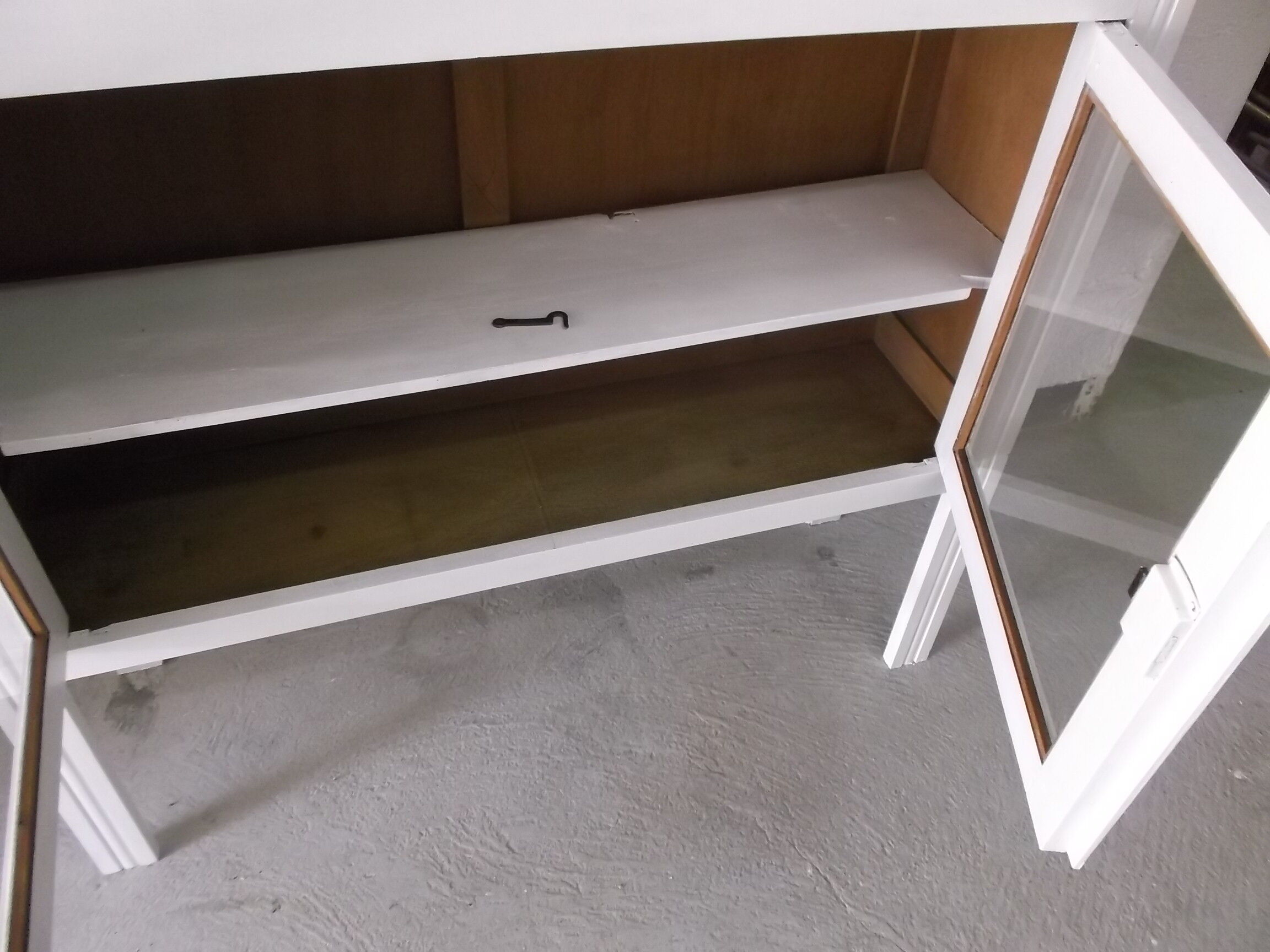 Old, vintage, patinated buffet