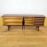 Vintage 1960s Scandinavian Sideboard in Rio Rosewood