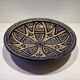 Large ancient Moroccan ceramic plate