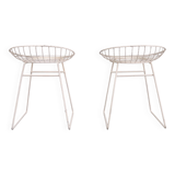 Pastoe KM05 wire stool Cees Braakman 1950s Holland