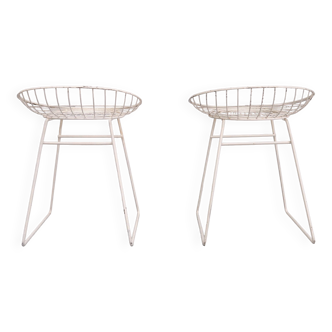 Pastoe KM05 wire stool Cees Braakman 1950s Holland