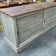 Old trade furniture with sliding door
