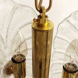 Murano glass ceiling lamp. Italy, 1970s.