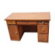 Vintage 2-pedestal teachers' desk