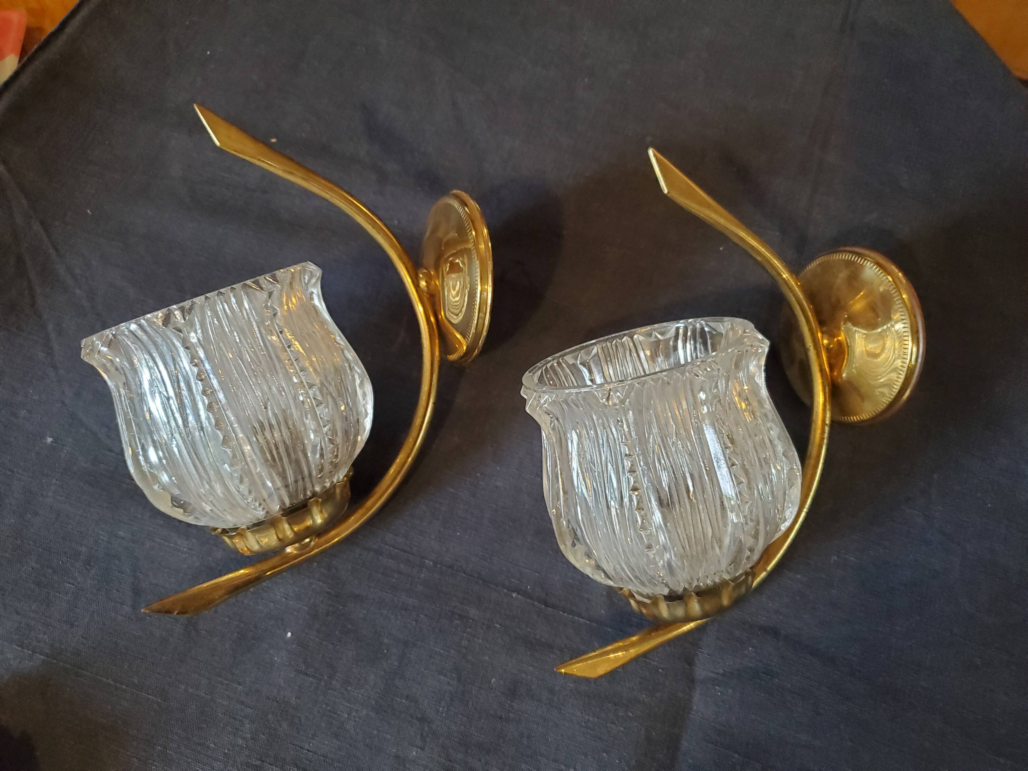 Wall lamps 60s