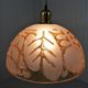 Peill & Putzler glass hanging lamp 1960-70’s