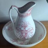 Broc et bassine de toilette