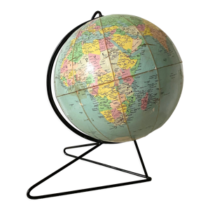 globe terrestre vintage