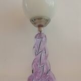 Sèvres colored crystal lamp base