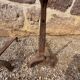 Paire de chenets ancien