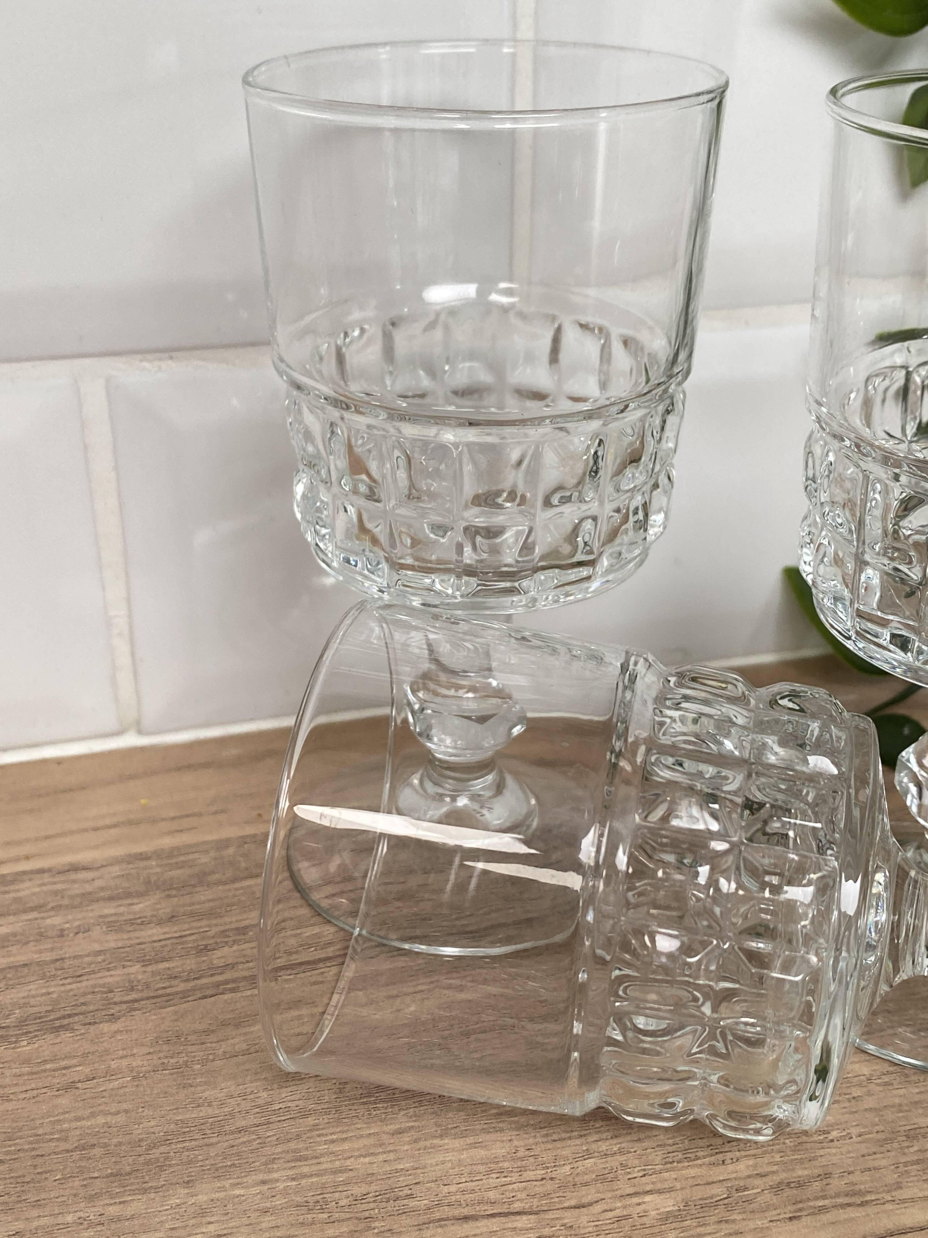 Set de 3 verres à vin rouge Luminarc Quadrille