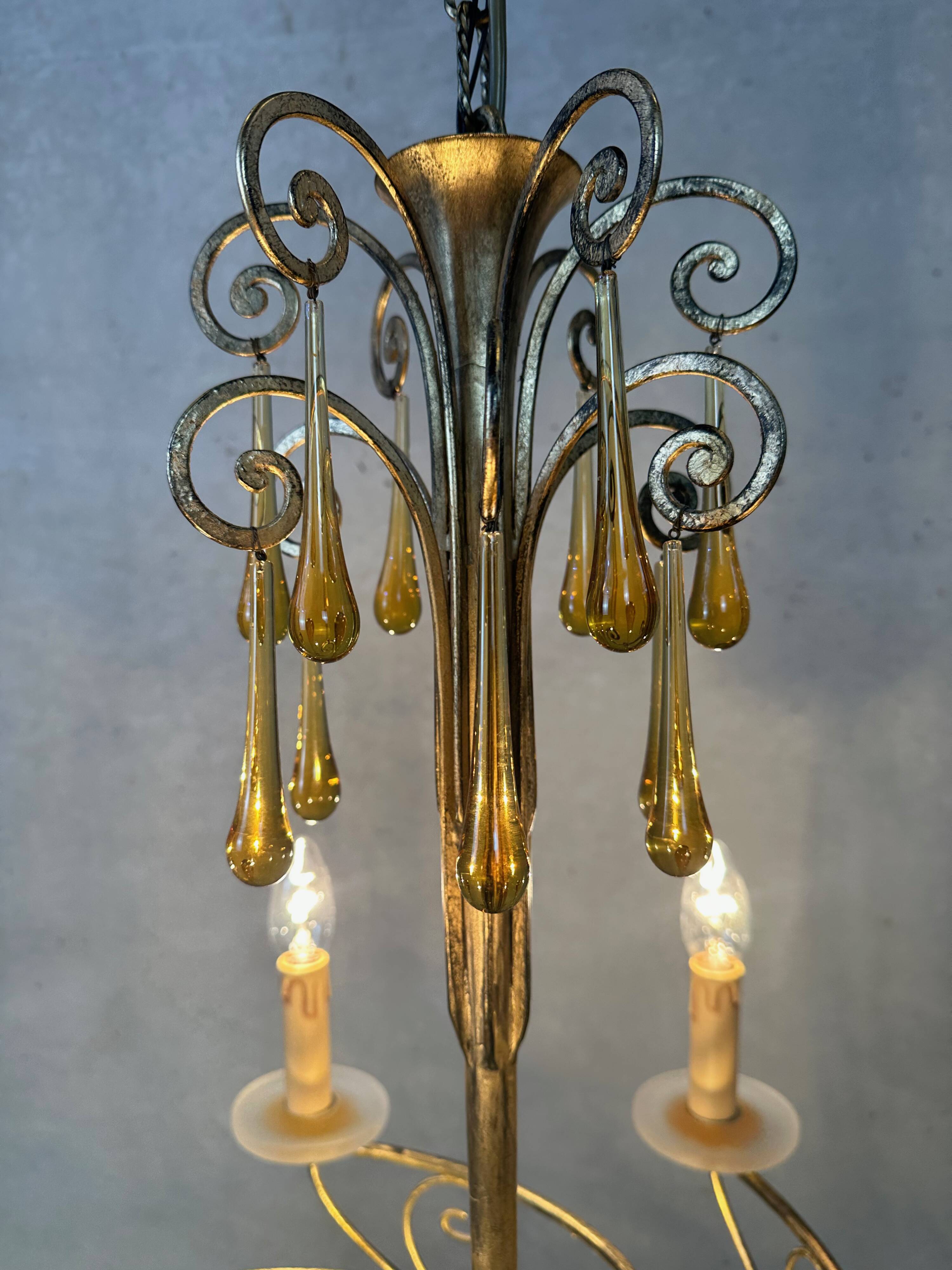Italian chandelier drops