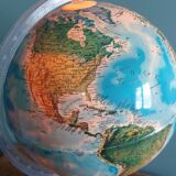 Illuminated globe, Italy, 1980s