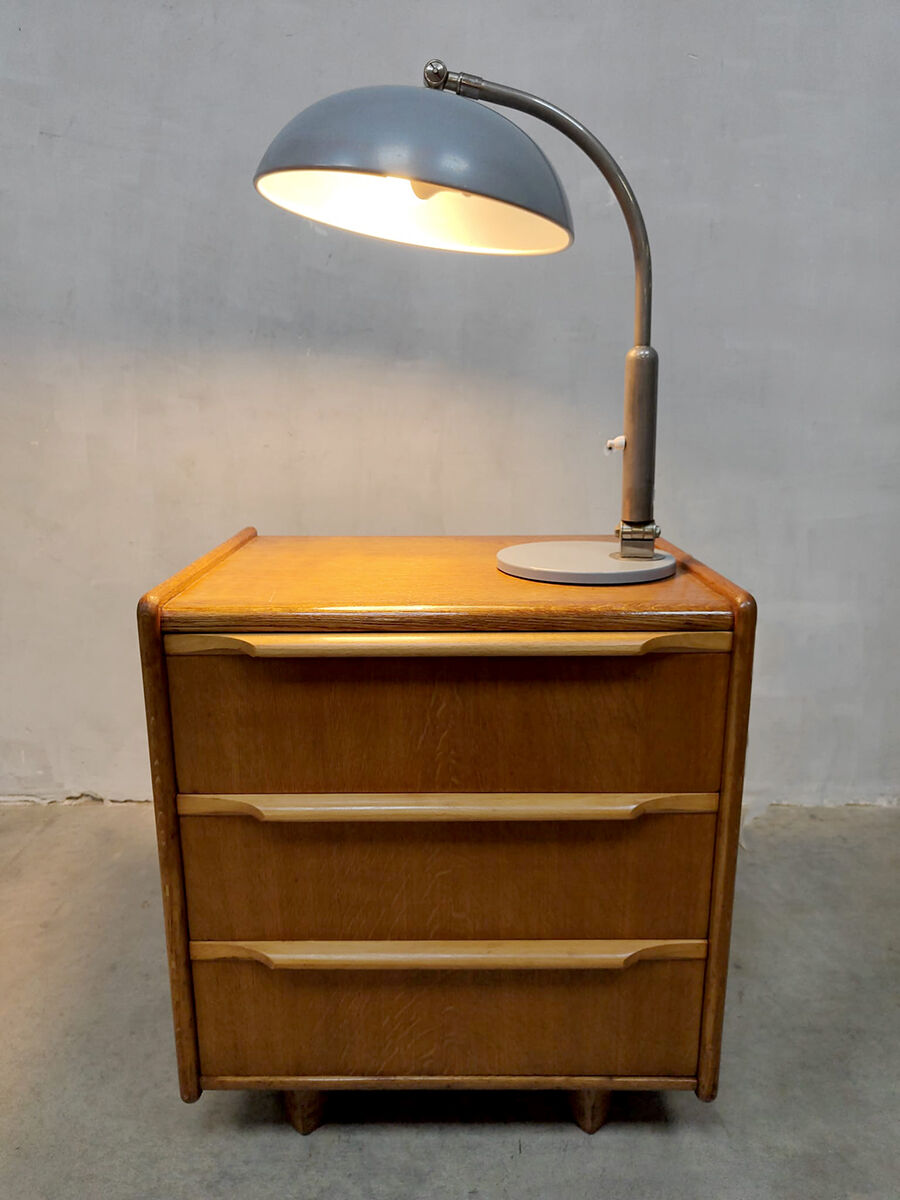 Vintage dutch design table desk lamp  busquet hala zeist