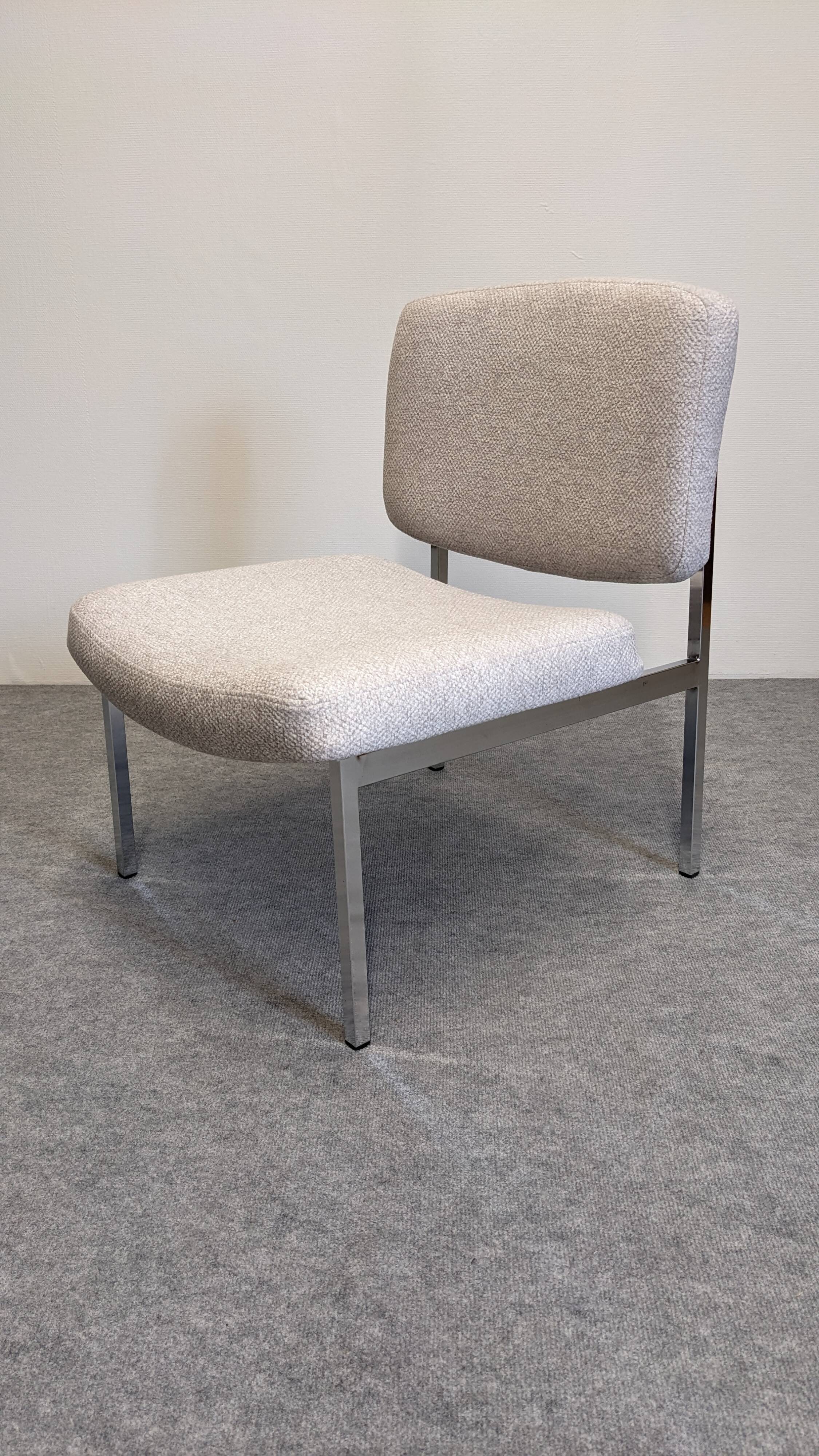 Pair of modernist armchairs circa 1970