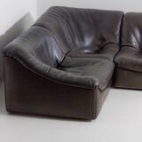 Large De Sede 'DS-46' Modular Sofa with armchair, Switzerland 1970s