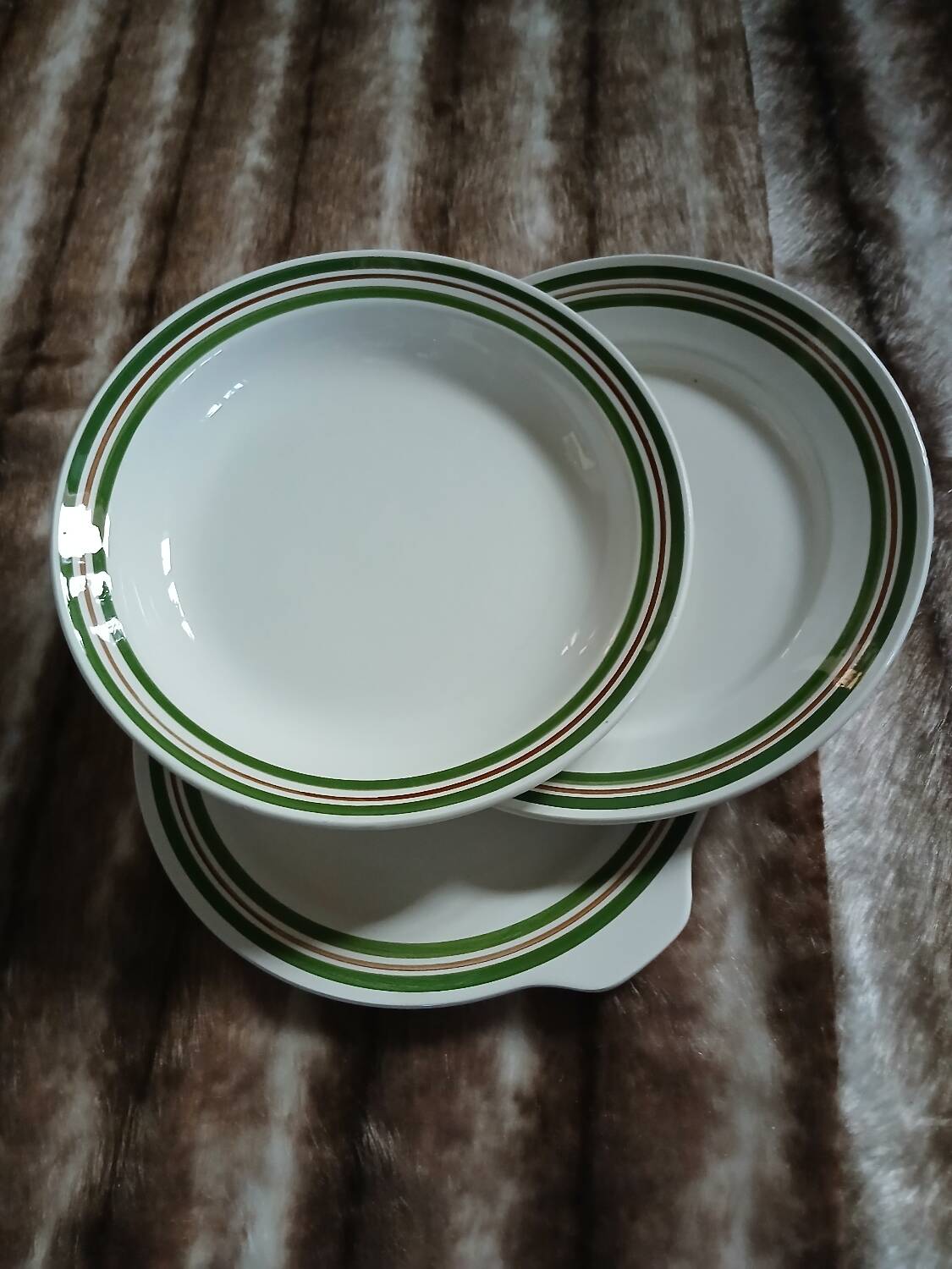 Vintage tableware set Moulin des Loups