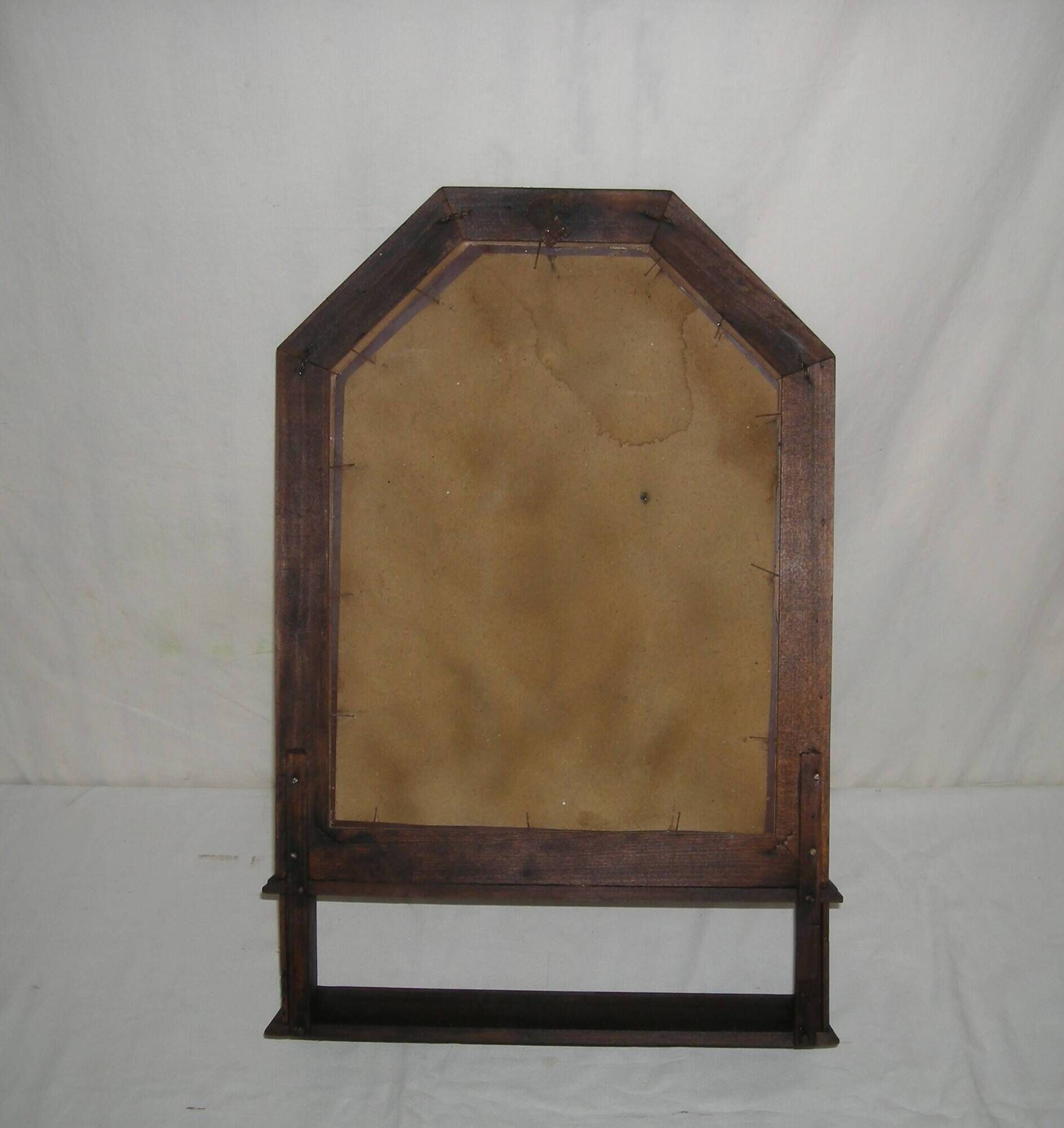 Art Deco wall-mounted tablet mirror from the 1930s.