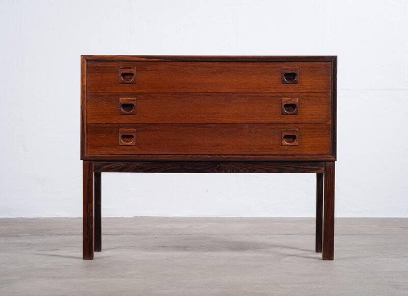 Commode en palissandre danoise des années 1960