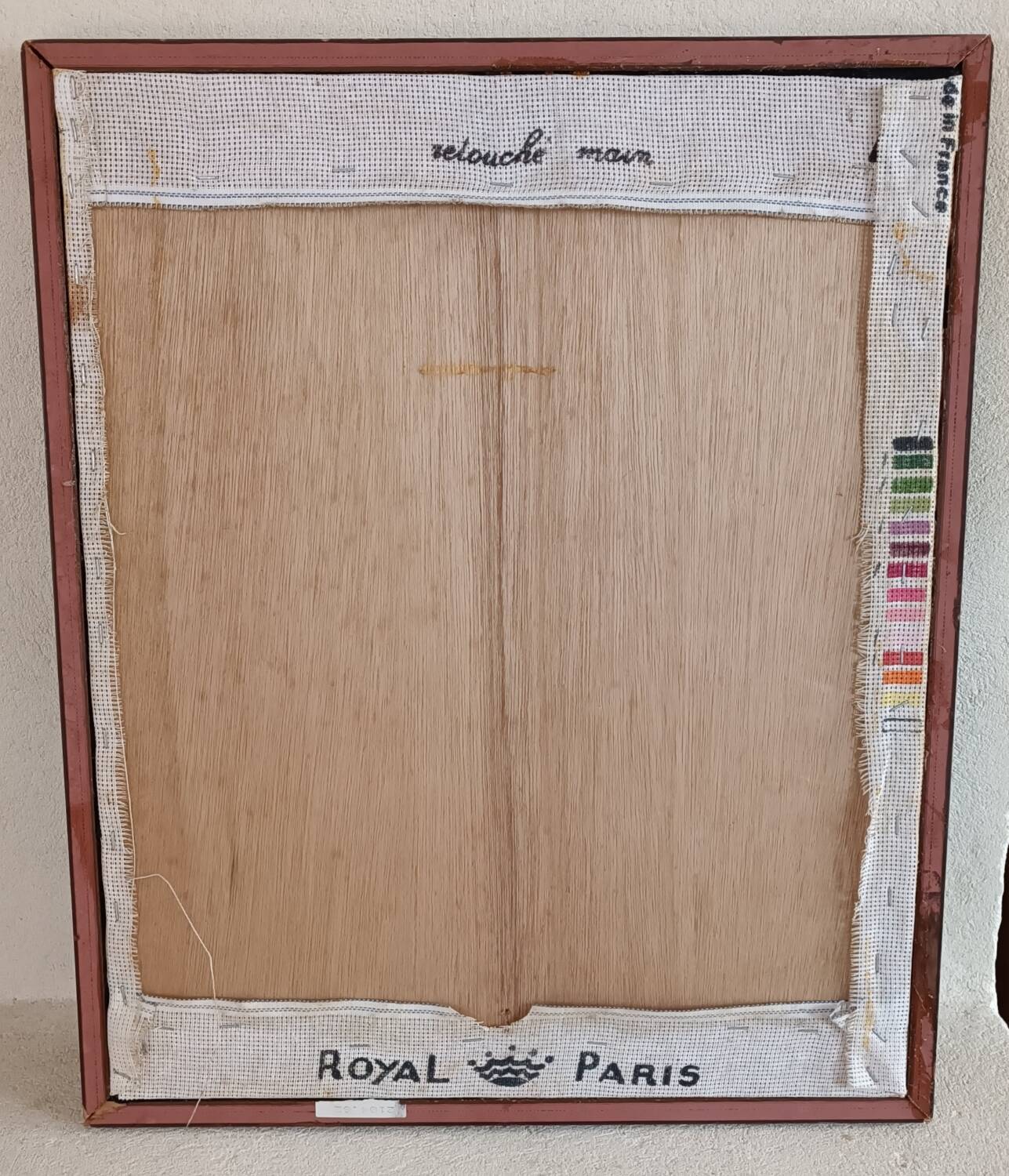 Vintage rose bouquet canvas