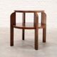 French Art Deco two-tier side table, c. 1930s
