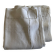 Pair of reserve linen thread pillowcases embroidered with river days without monogram