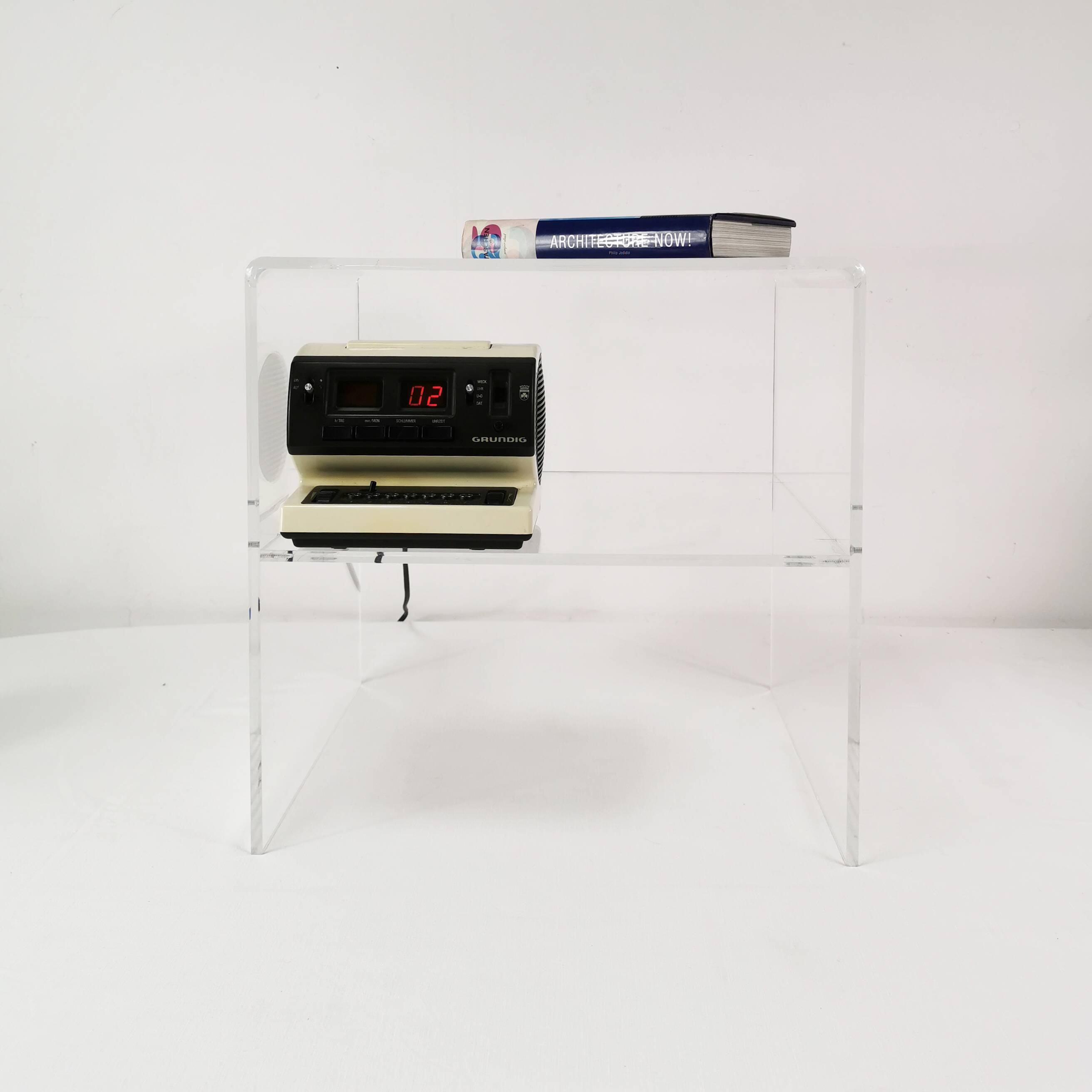 Side table with shelf, Germany, 1990s.