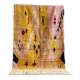 Modern Boujad Berber rug in wool