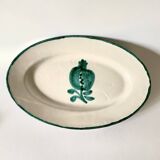 Iberian ceramic dish pomegranate