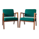 Pair of armchairs no. 48 "Luisa" by Franco Albini for Knoll International