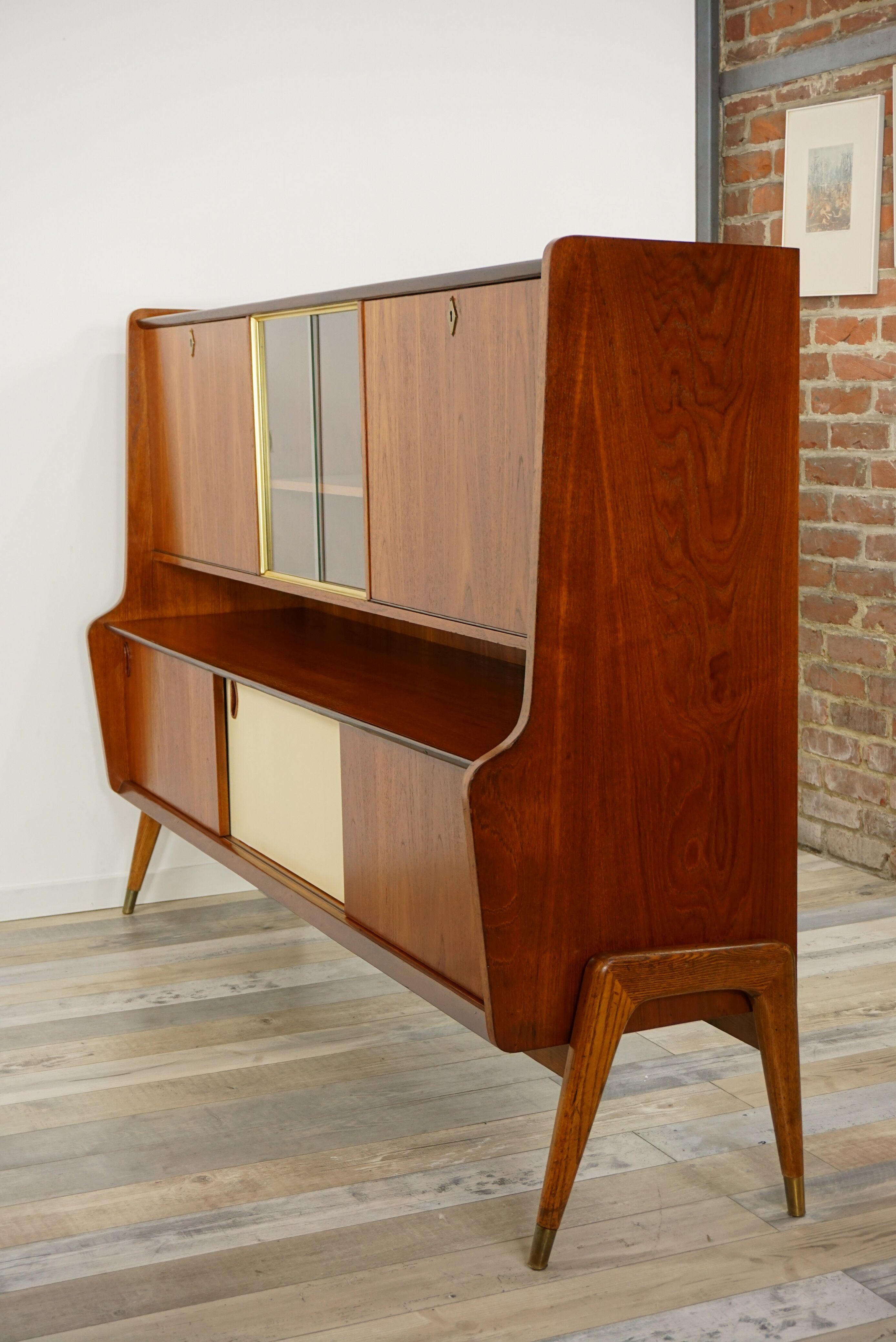 Teak sideboard by Oswald Vermaercke for V-Form