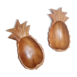 Wooden pineapple raviers