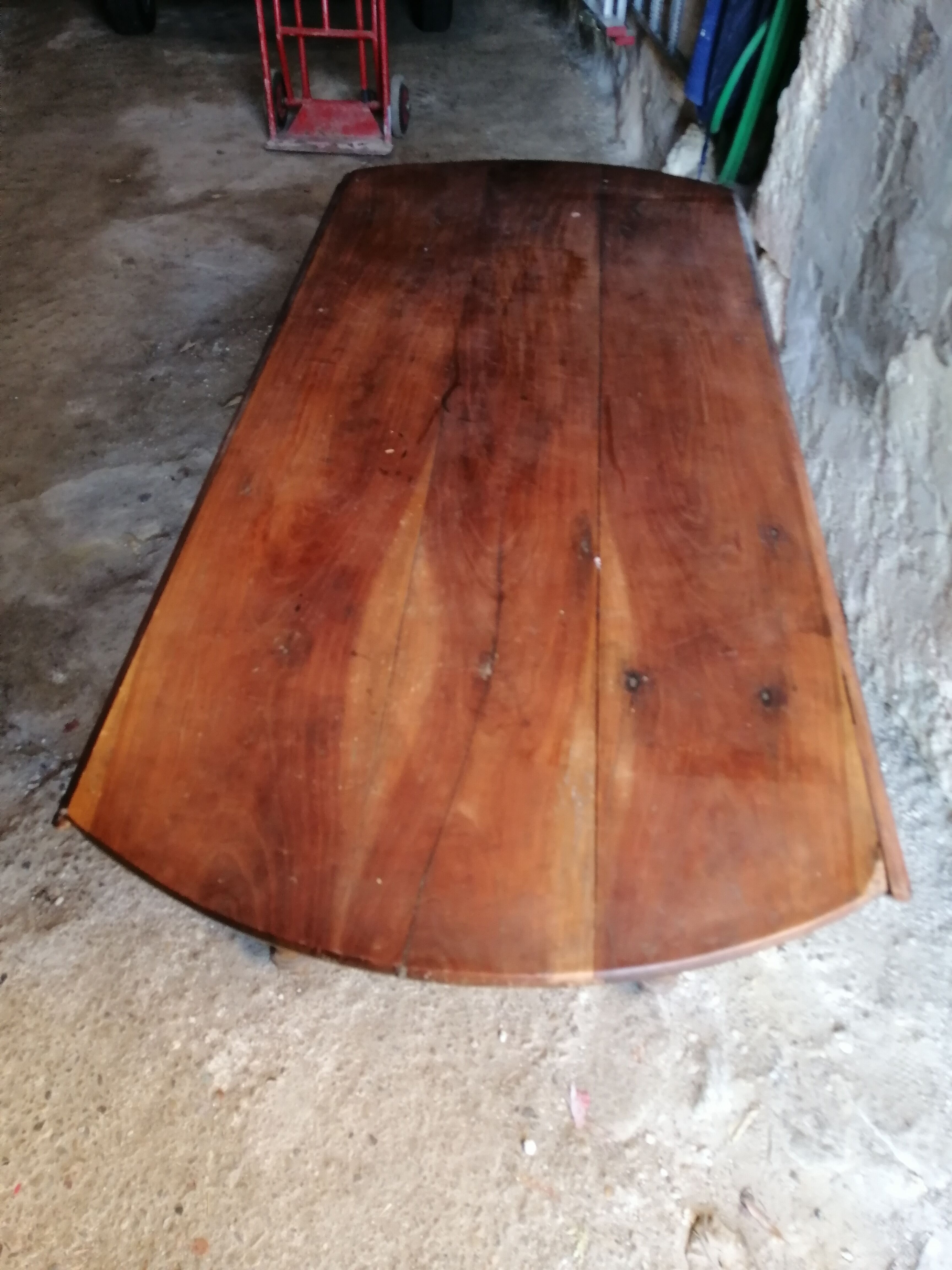 Old 1/2 round table