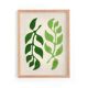 Original painting on paper -30x40cm - Leaf - M898 - signed Eawy