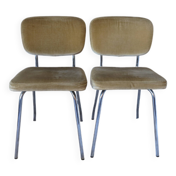 Pair of vintage office or lounge chairs
