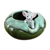Vintage mouse ashtray