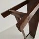 Pair of 19th century French rustic benches – solid oak