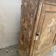 One-door stripped pine sideboard