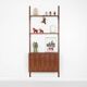 Teak shelving unit, Danish design, 1960s, made in Denmark
