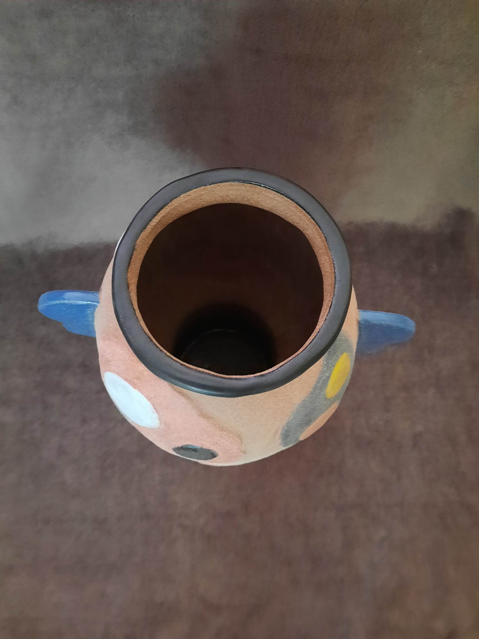 Madam Stoltz ethnic style stoneware vase