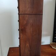 Antique sideboard with 1 drawer and 1 trompe l'oeil drawer door
