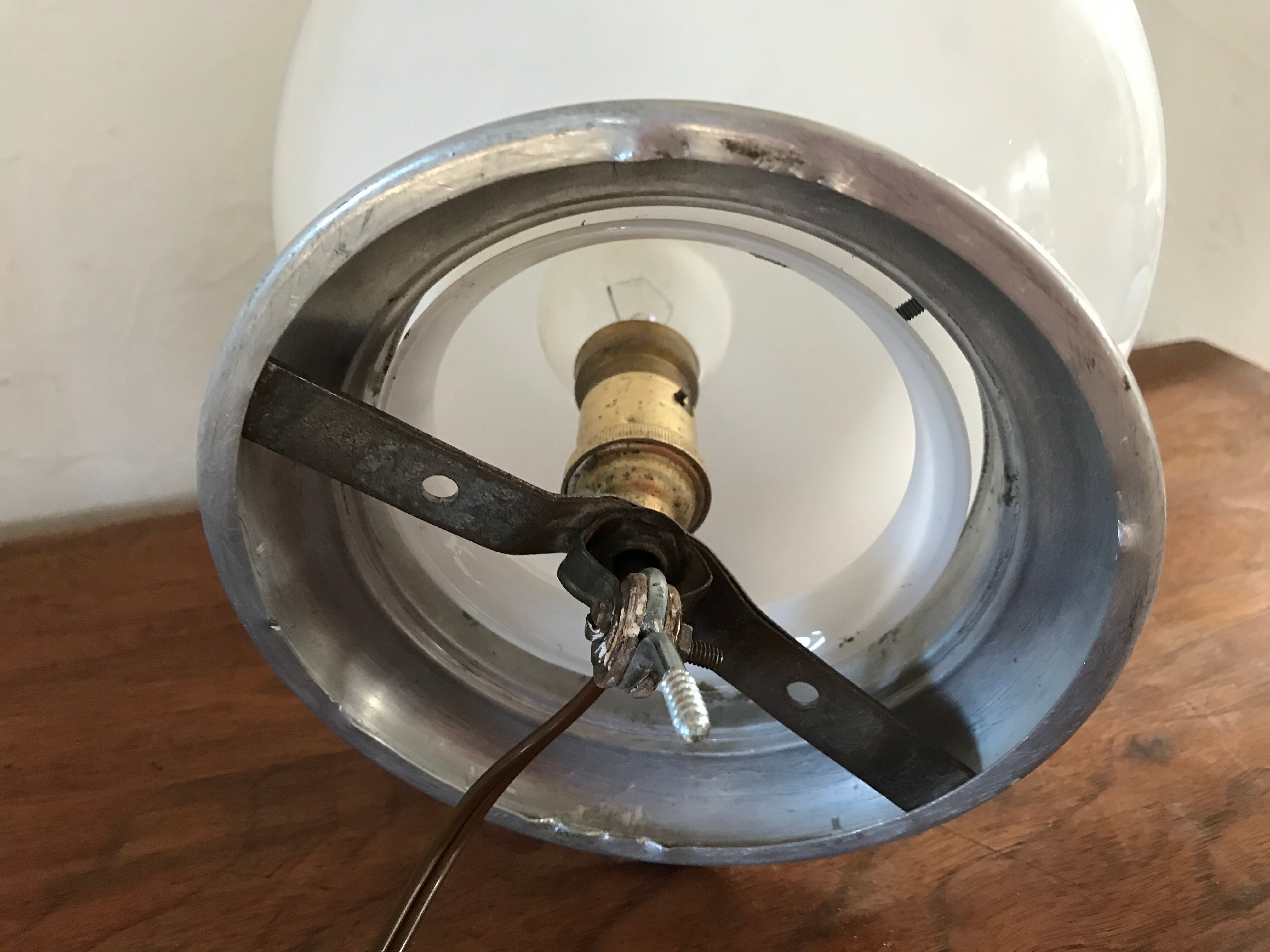 Opaline celing light 50