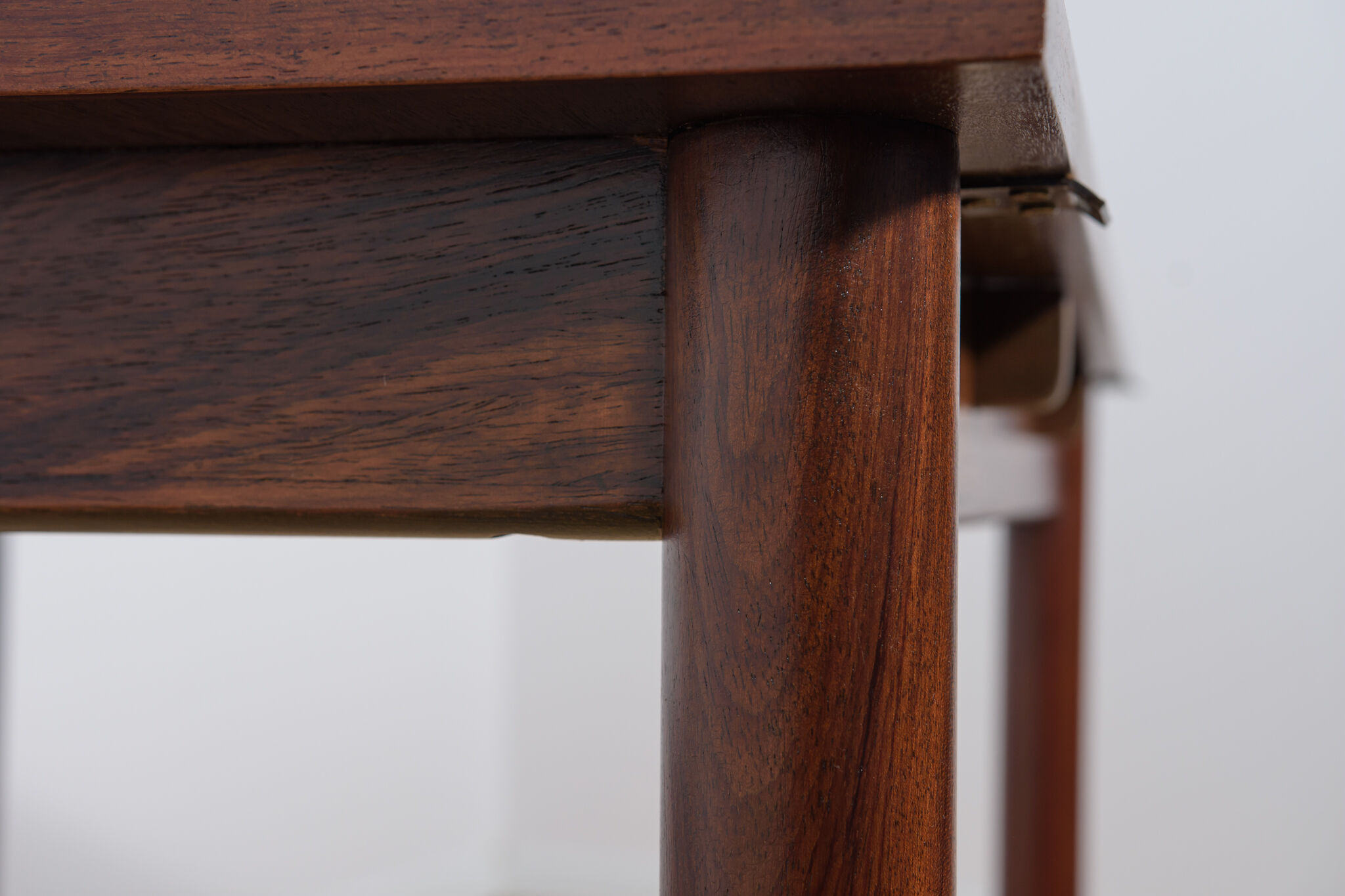 Table à manger danoise extensible en palissandre du milieu du siècle, années 1960