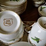 Limoges porcelain tea service
