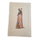 La Roche Laffitte (Born in 1943) - Watercolour drawing on silk - Birohka