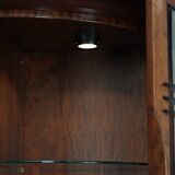 Grand meuble vitrine Art Déco / buffet avec éclairage de luxe